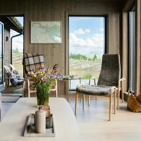 Modern Mountain With Nature In Valdres Feriehus *